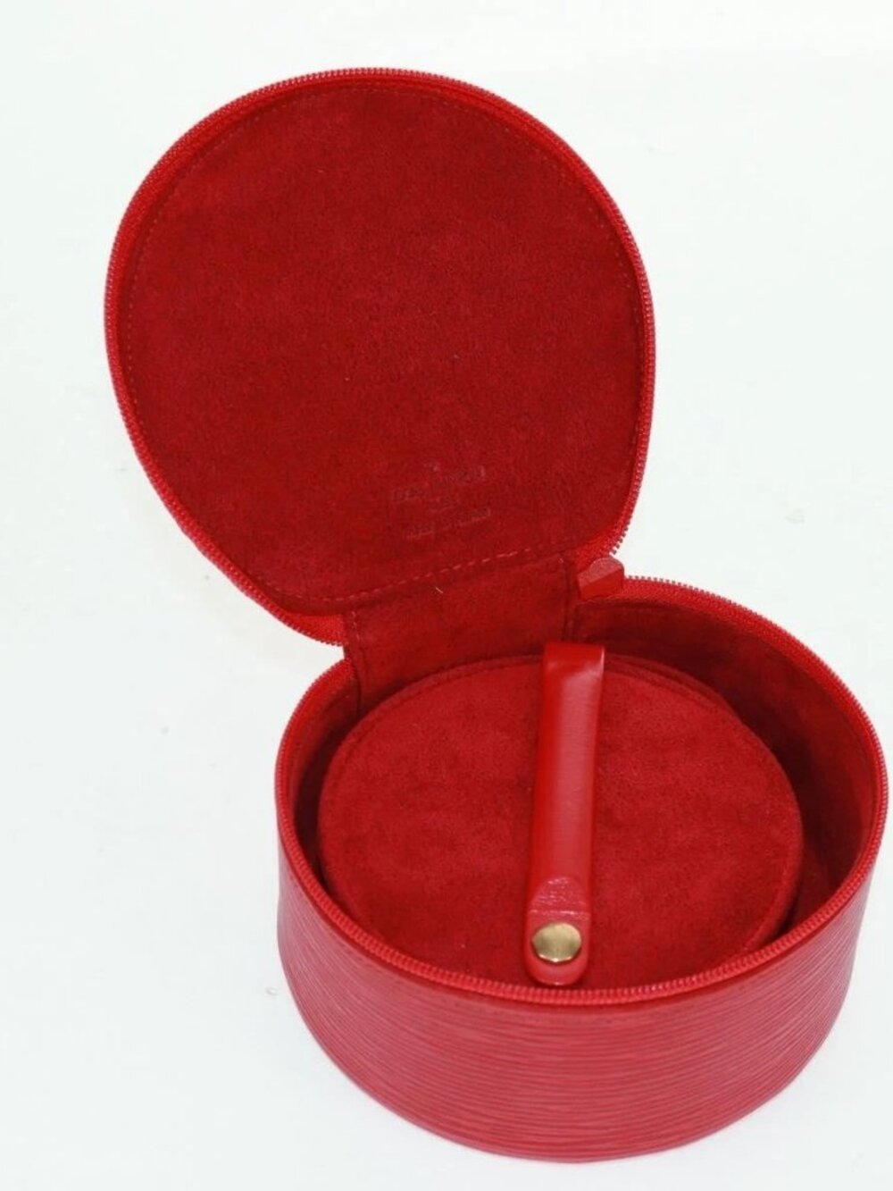 LOUIS VUITTON Epi Ecrin Bijoux 12 Jewelry Box Red M48207 LV Auth 159825V - Picture 13 of 16